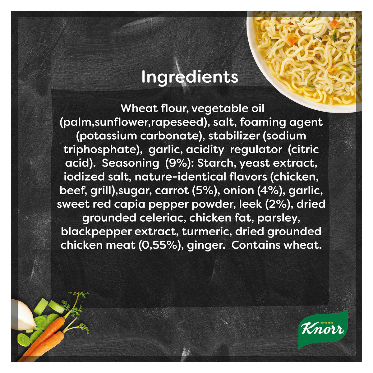 Knorr Instant Noodles Chicken With Vegetable Chunks 66 g