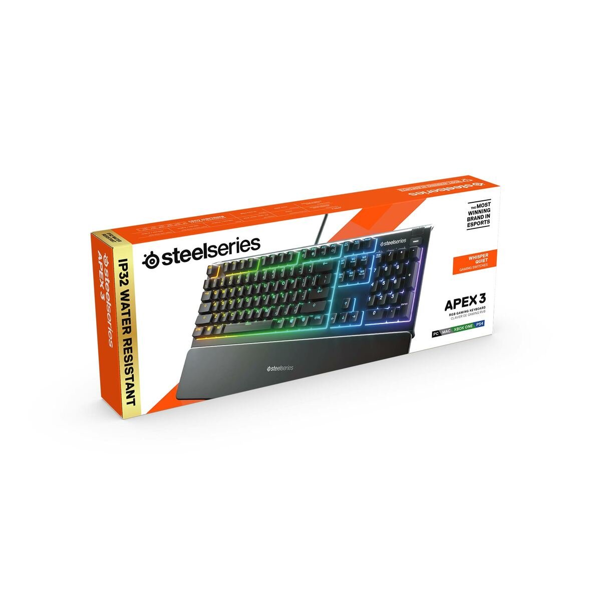 Steelseries Apex 3 Wired Gaming Keyboard 64795