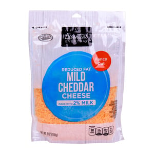 Essential Everyday Fancy Cut Reduced Fat Mild Cheddar Cheese 198 g