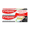 Colgate Total 12 Whole Mouth Health Toothpaste Charcoal 2 x 75 ml