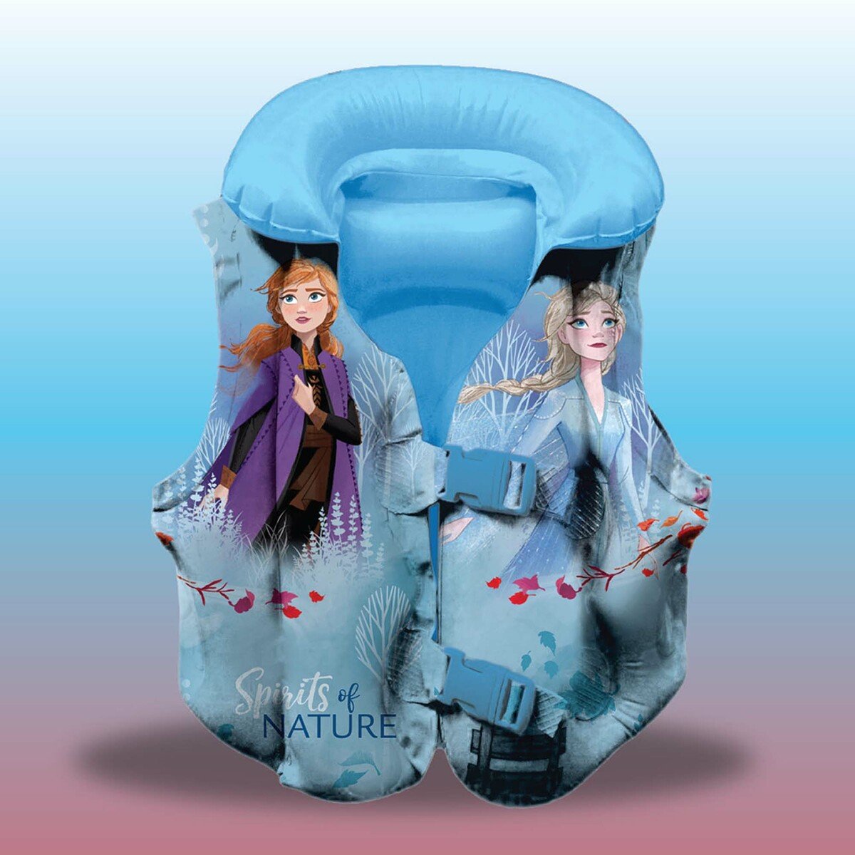Disney Frozen II Printed Kids Inflatable Swim Vest - Multi Color  TRHA5990