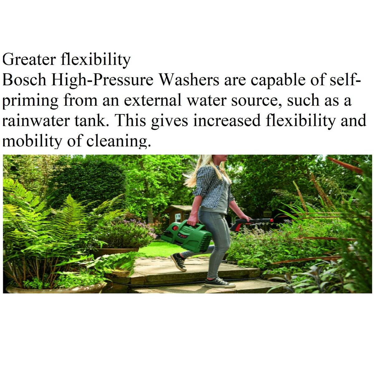 Bosch Pressure Washer Easy Aquatak Long Lance 100Bar