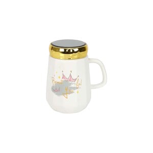 Mountain Ceramic  Mug With Lid 420ml GS-511