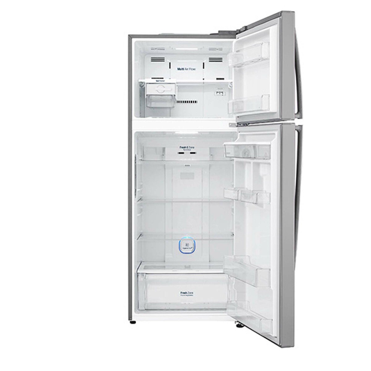 LG Double Door Refrigerator GR-F589HLHU 410LTR, LINEAR Cooling, Door Cooling, Hygiene FRESH + ™