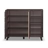 Maple Leaf Shoe Cabinet 3DoorWeng Karem,Size:110x34.5x94Cm(LxWxH)