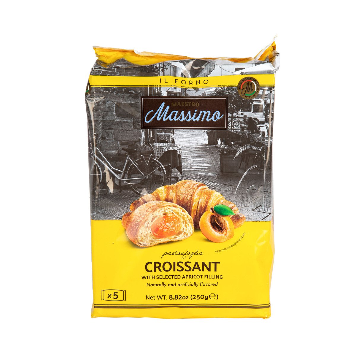 Maestro Massimo Croissant With Selected Apricot Filling 250 g