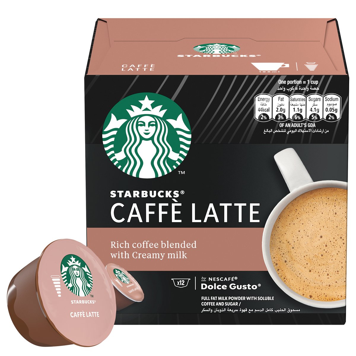 Capsule Starbucks Dolce Gusto® - Latte Macchiato x12
