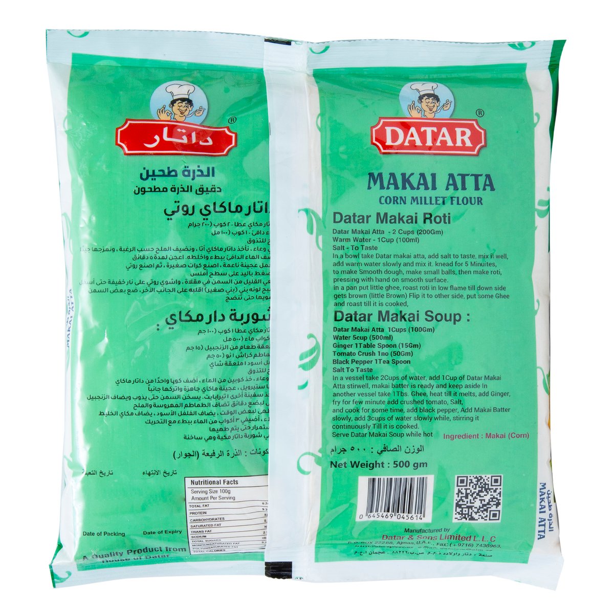 Datar Makai Atta 500 g