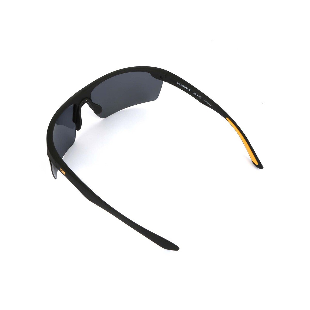 Caterpiller Men's Sunglass CTSPICKUP104P Wrap Matte Black