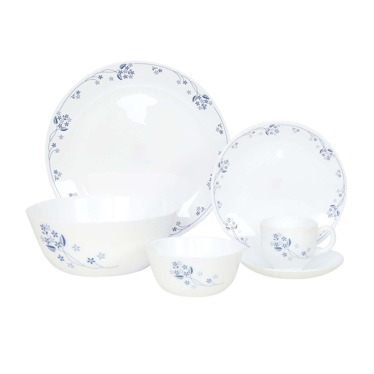 Cello Dinner Set Dainty Blue 21pcs