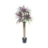 Maple Leaf Artificial Red Dracaena Plant with Pot 129cm 3331