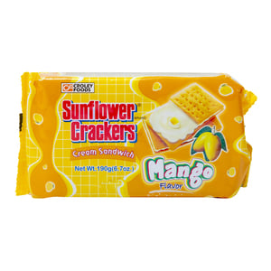 Sunflower Crackers Mango Cream Sandwich 190 g