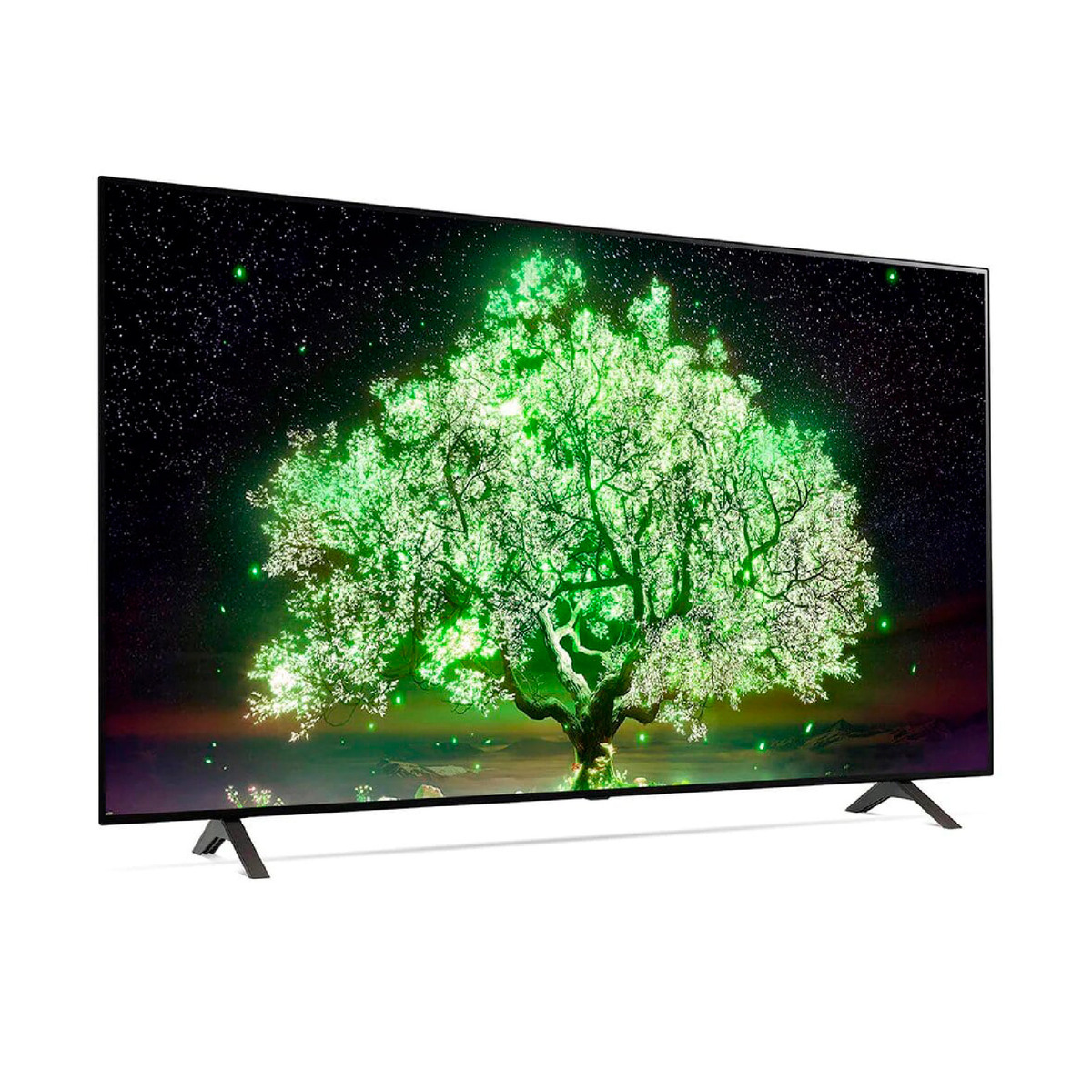 ال جي تلفزيون ذكي OLED مقاس 65 بوصة من سلسلة A1، تصميم شاشة سينمائية 4K Cinema HDR يعمل بنظام webOS وبتقنية تعتيم ThinQ AI