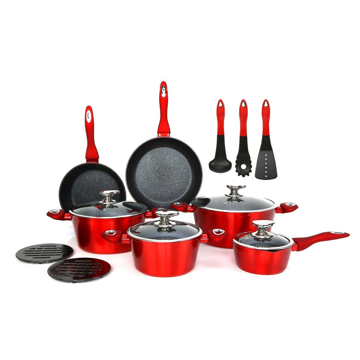 Chefline Aluminium Induction Cookware Set 15pcs Online at Best