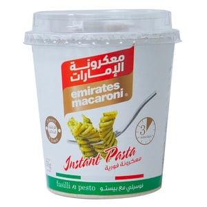 Emirates Macaroni Instant Pasta Fusilli N Pesto 70 g