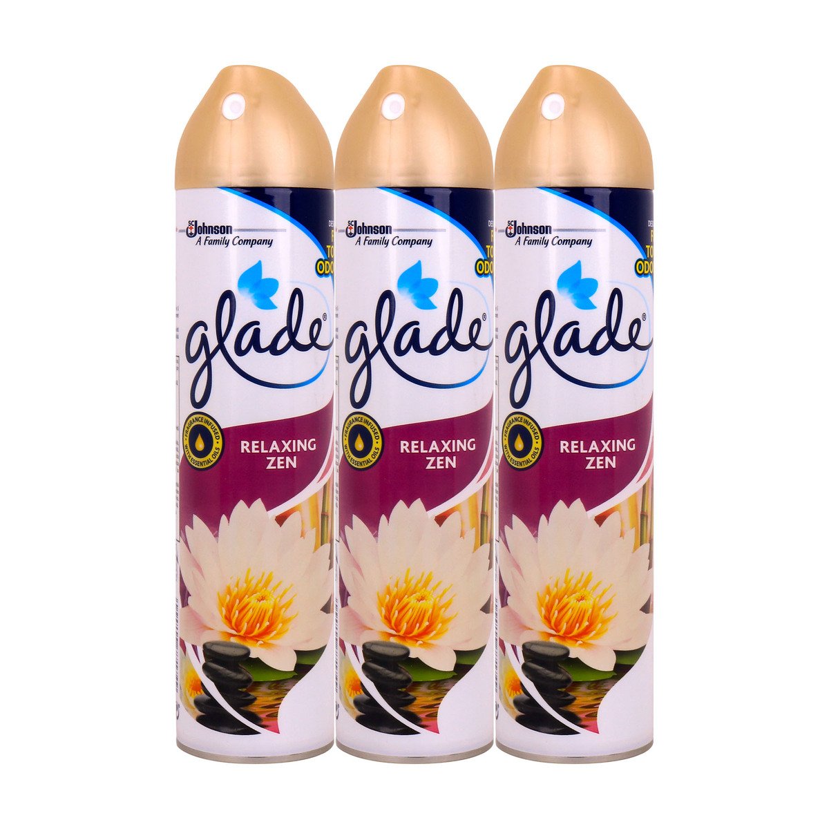 Glade Automatic Spray Starter Kit & Refill Sandalwood & Jasmine 269 ml  (Pack of 6)