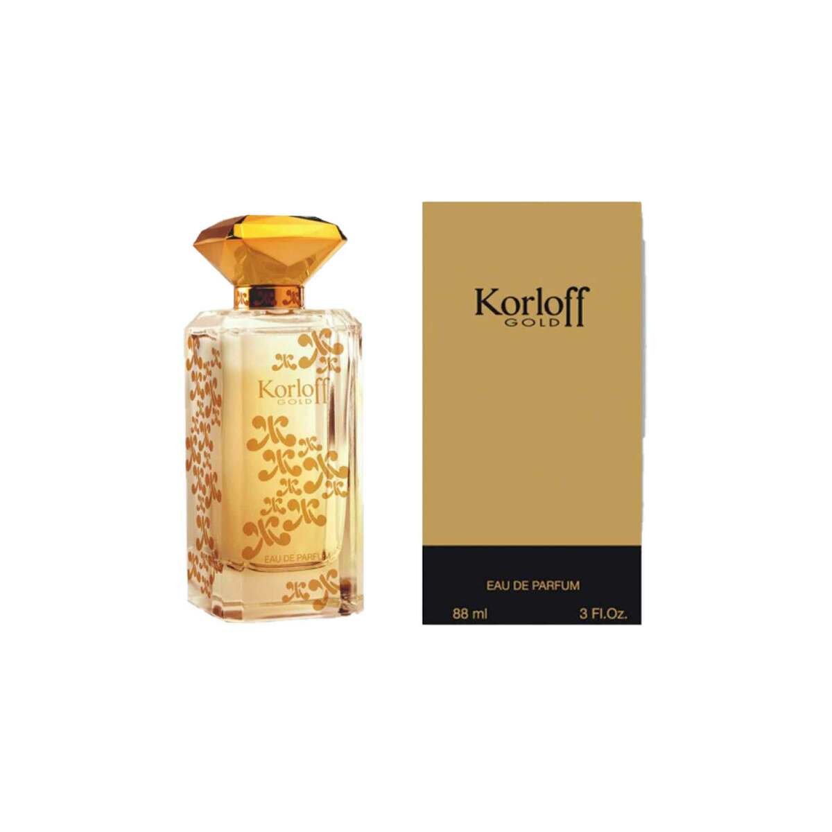 Korloff Gold Eau de Parfum For Women 88ml Online at Best Price | FF ...