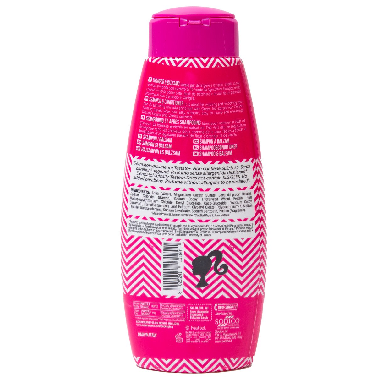 Naturaverde Shampoo & Conditioner Barbie 300 ml