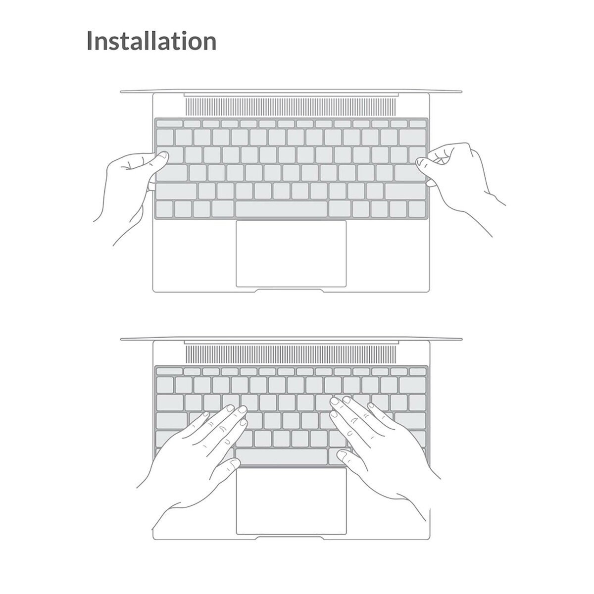 Trands Notebook Keyboard Skin 14 Inches TR-KP685