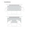 Trands Notebook Keyboard Skin 14 Inches TR-KP685