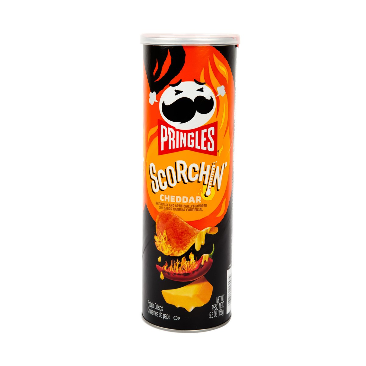 Pringles Scorchin Cheddar Potato Crisp 158g Online at Best Price ...