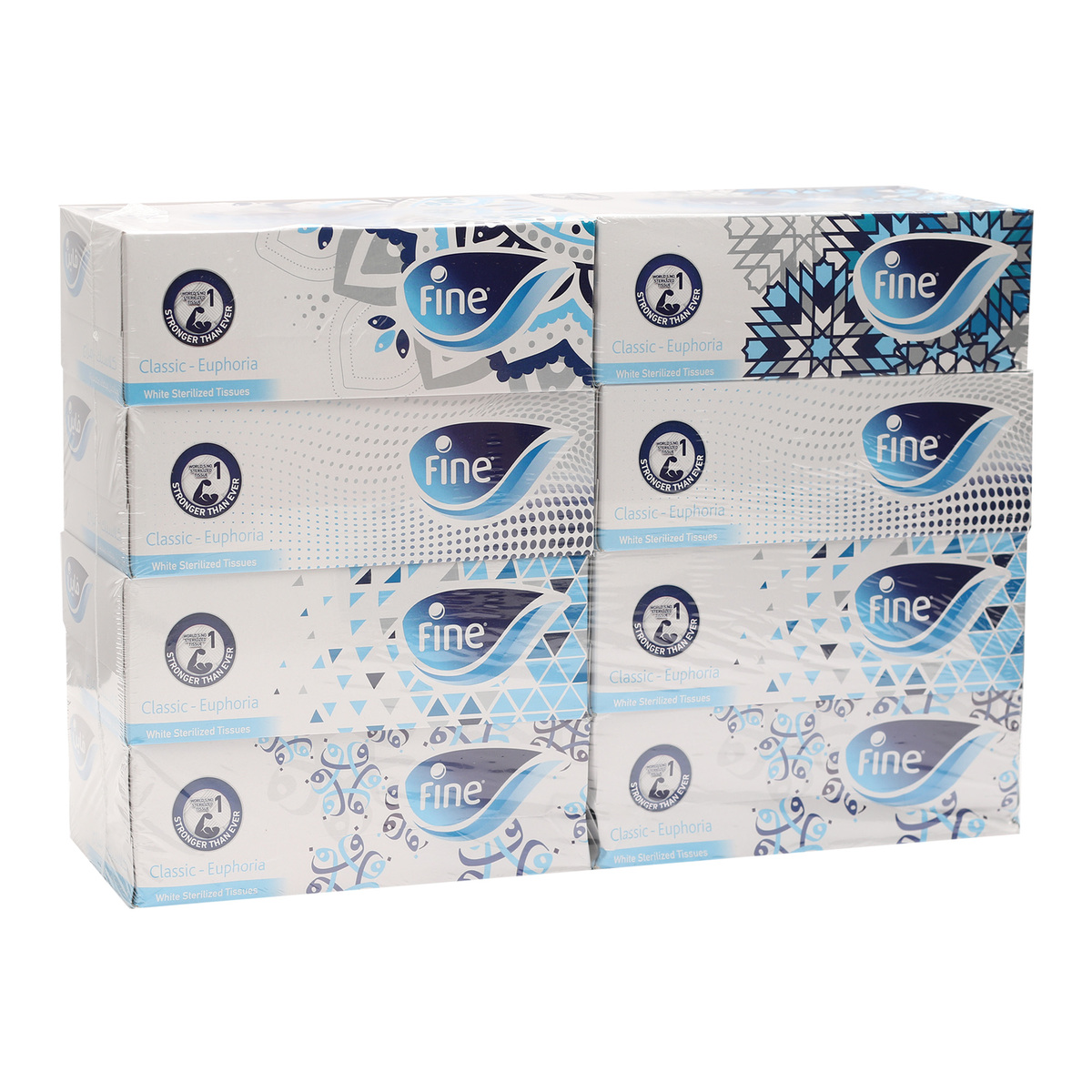 Fine Facial Tissue Classic 2 Ply 150 Sheets 6 + 2