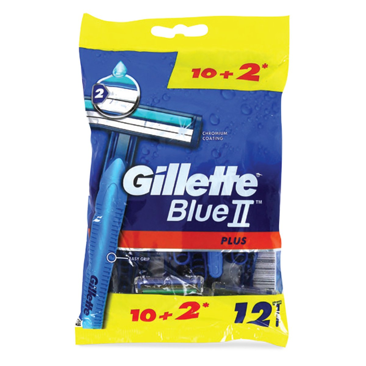 Gillette Razor Blue II Plus 10+2 Online at Best Price | Razor ...
