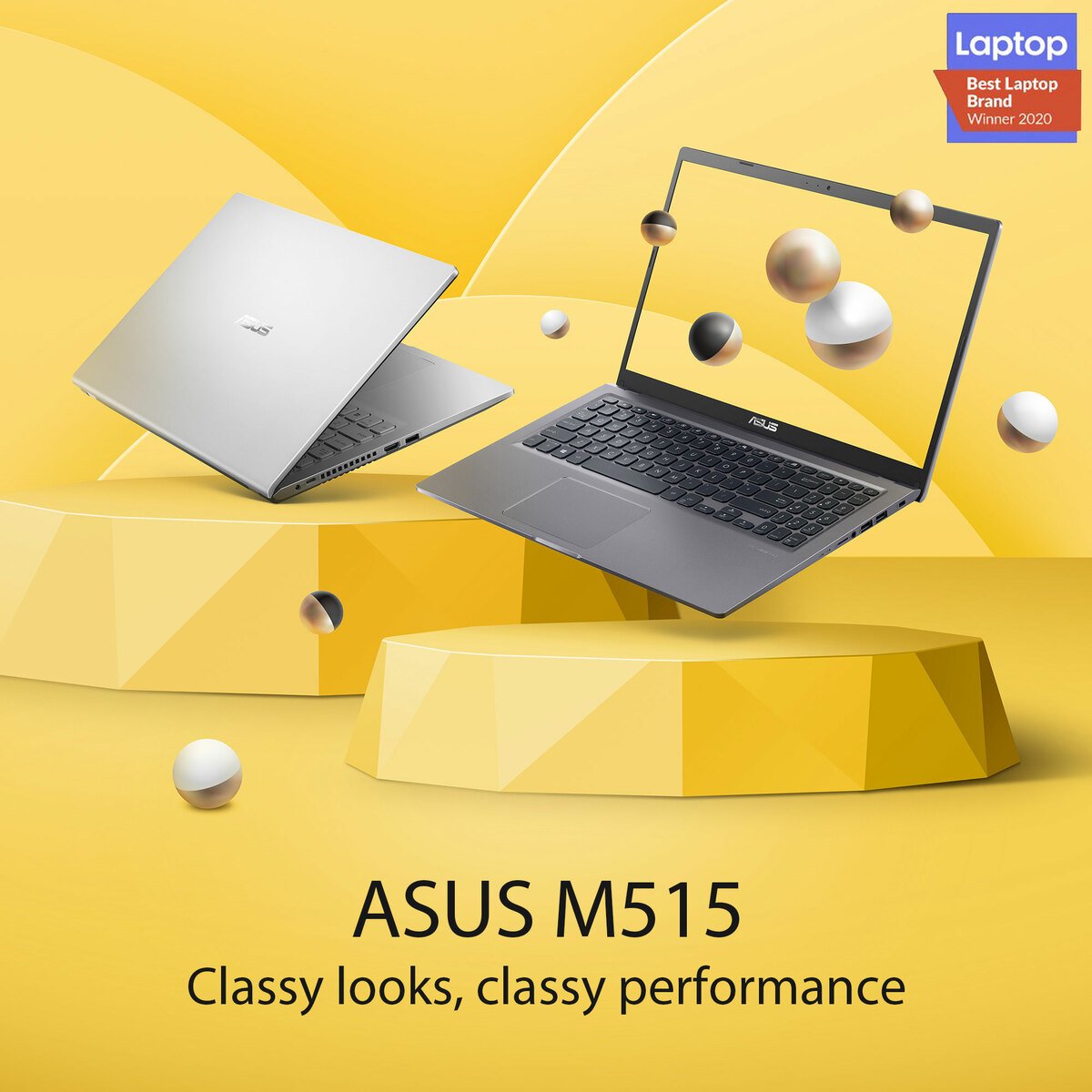 Asus VivoBook M515DA-BR347T,AMD Ryzen™ 3 3250U,4GB RAM,-SSD 256GB,15.6 HD,Windows10,Transparent Silver