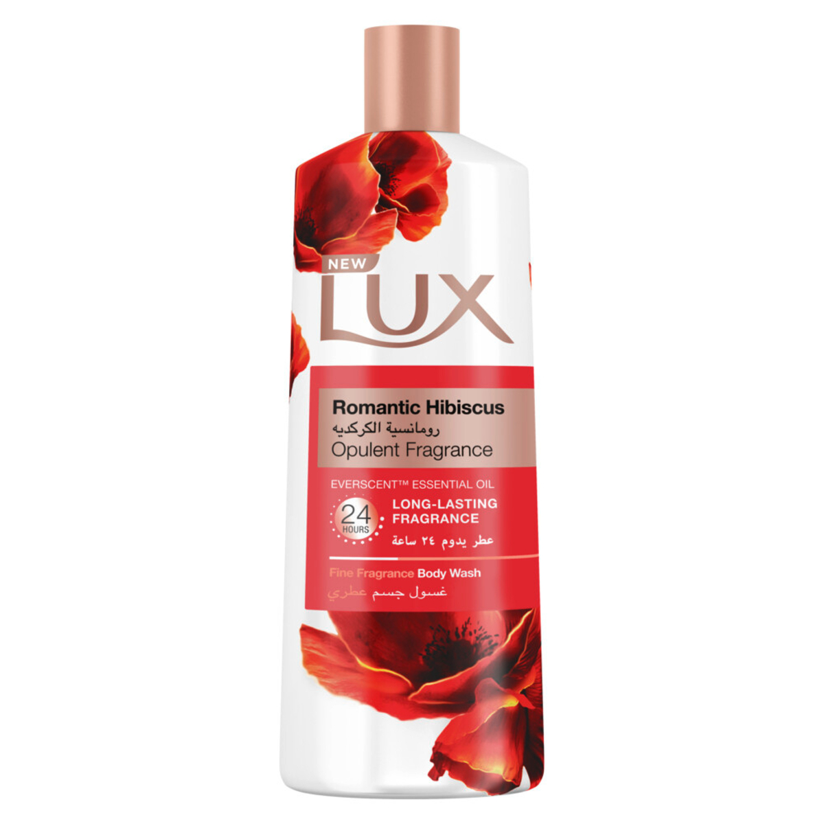 Lux Body Wash Romantic Hibiscus Opulent Fragrance 500 ml