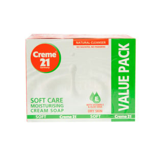 Creme 21 Soap Soft Care 3 x 125 g