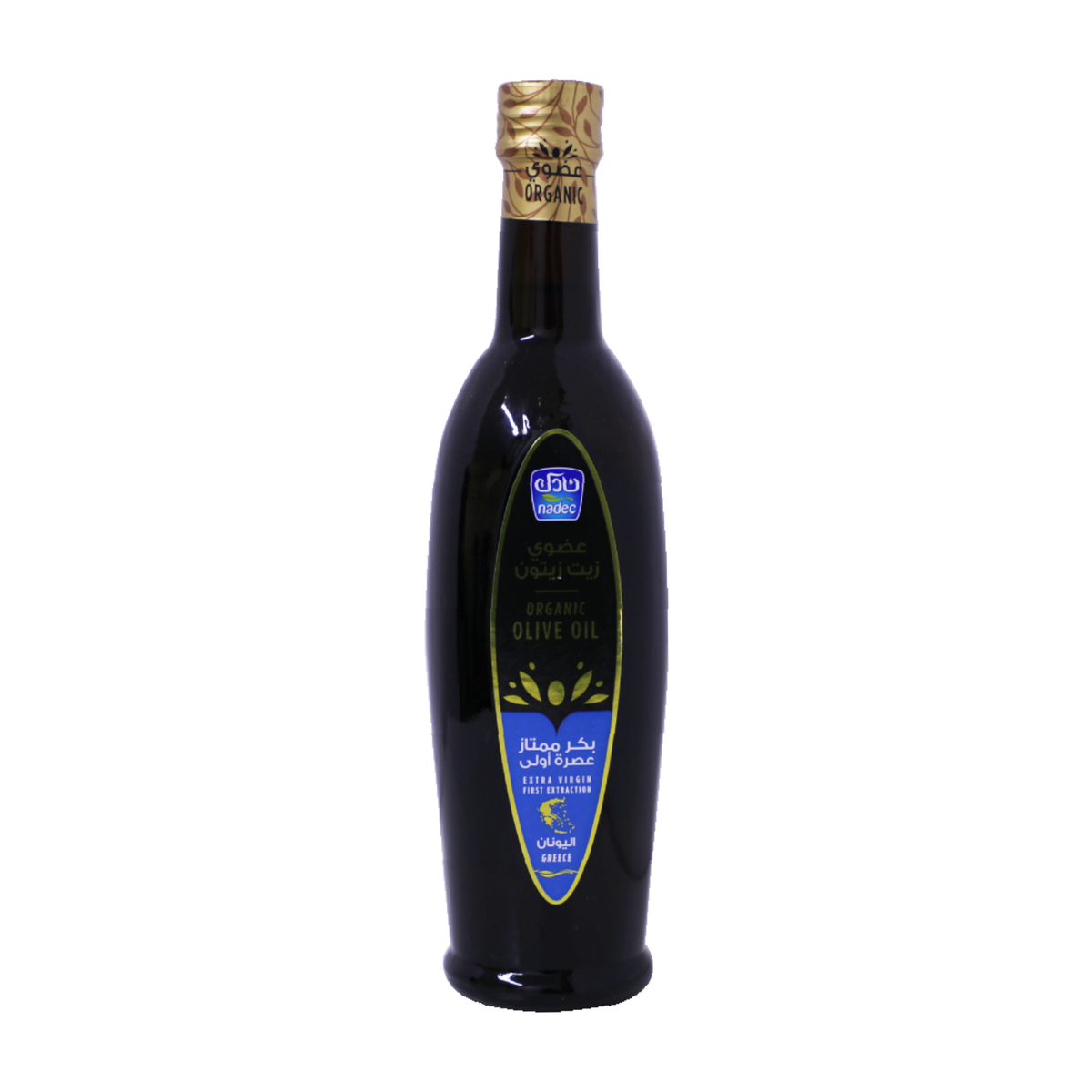 Nadec Organic Extra Virgin Olive Oil Greece 500 ml