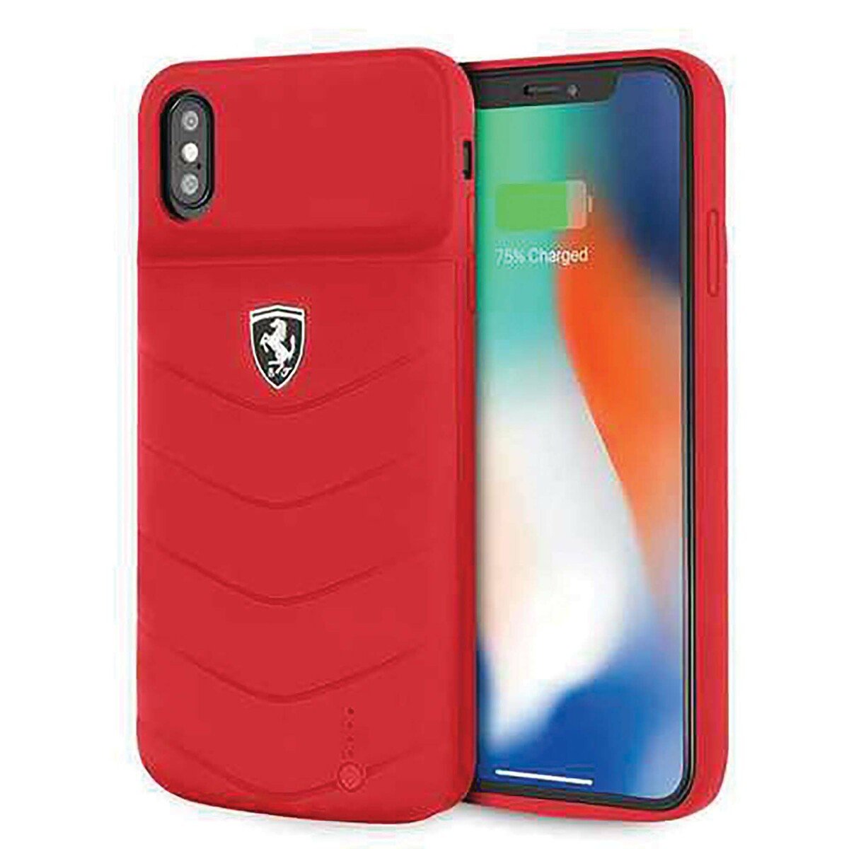 Ferrari Apple iPhone Xs Max Power Case(OQUPCFCi65R) Red