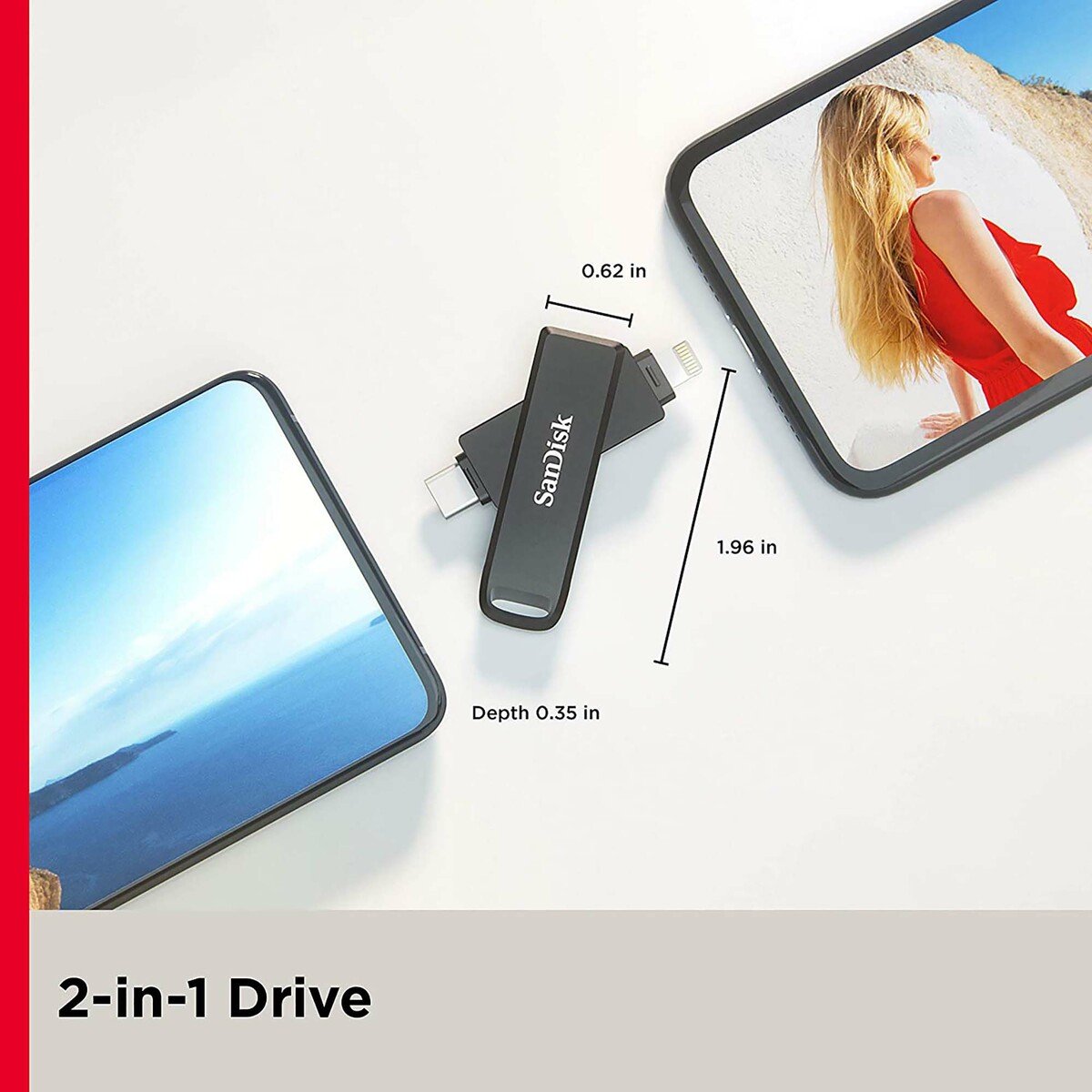 Sandisk Dual Drive iXpand IX70 128GB