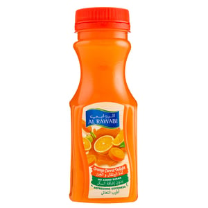 الروابي عصير لذة البرتقال و الجزر 200 مل