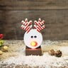 Party Fusion Battery Operated Table Decoration X'mas Santa LED Light HH200066 9cm Assorted Per pc