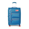 Skybags Vanguard Plus 4 Wheel Soft Trolley, 71 cm, Blue