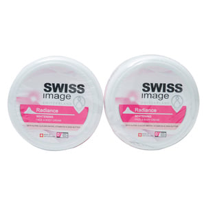 Swiss Image Radiance Whitening Face & Body Cream 2 x 200 ml