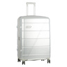 Carlton Milan 4 Wheel Hard Trolley 80cm Silver