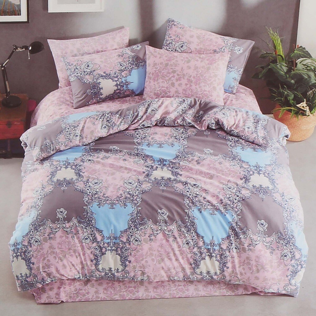 Cortigiani Bedsheet 240x260cm Assorted Online At Best Price Bed Sheets Lulu Ksa 4127