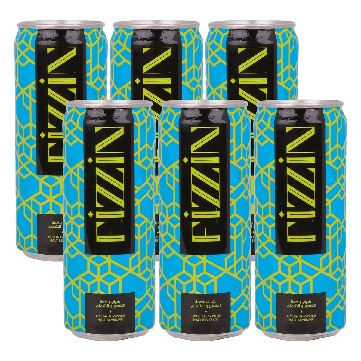 Fizzin Melon Flavored Malt Beverage 6 x 330ml