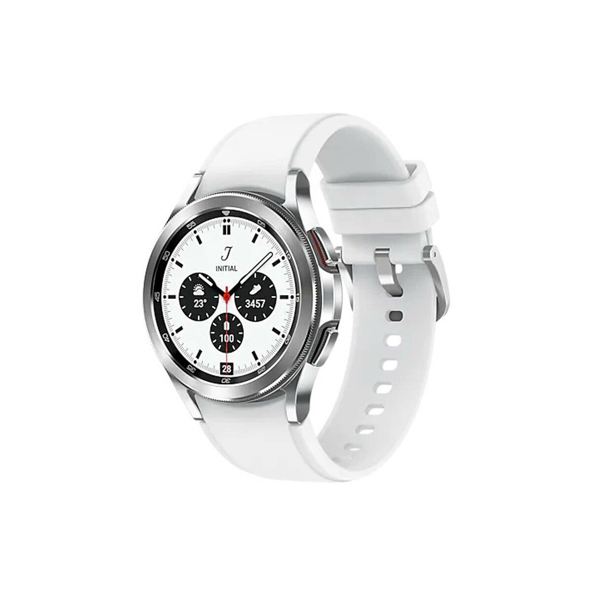 Samsung Galaxy Watch4 Classic Sm R0 42mm Silver Online At Best Price Smart Watches Lulu Uae