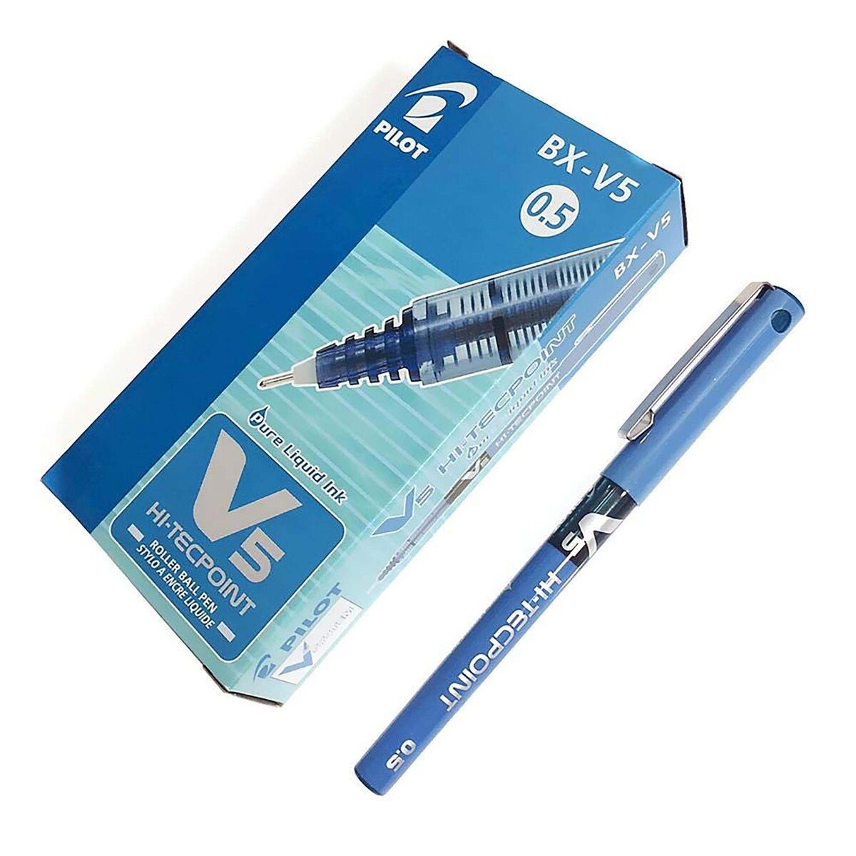 Pilot Hi-Tecpoint Pen 8pc Pack BX-V5 Assorted Online at Best Price Pens  Lulu UAE