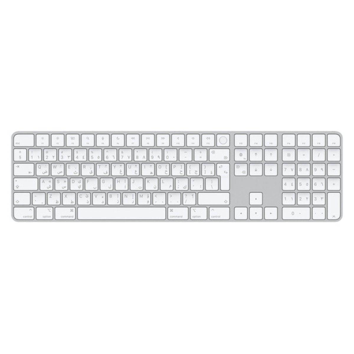 Apple Arabic Magic Keyboard with Numeric and Touch ID MK2C3AB