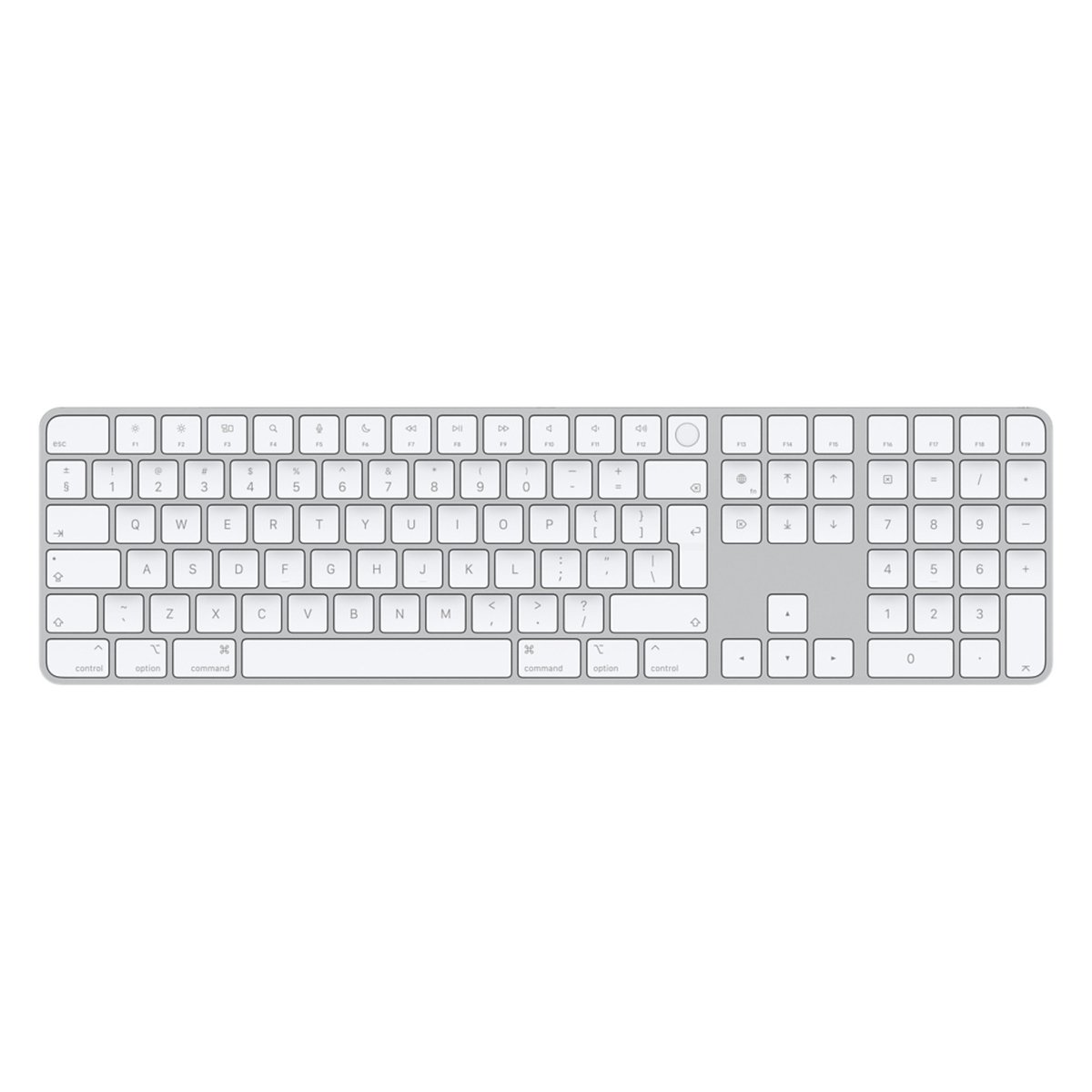 Apple International English Magic Keyboard with Numeric and Touch ID MK2C3Z