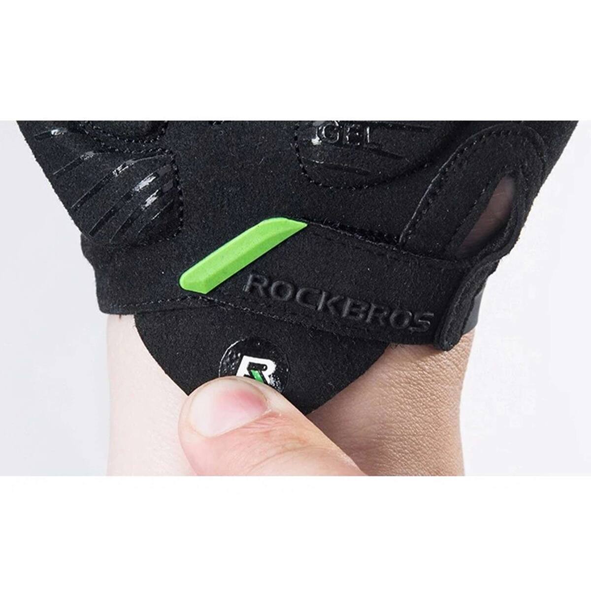 ROCKBROS Half Finger Cycling Gloves S159BGR Medium