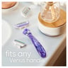 Gillette Venus Deluxe Smooth Swirl Women's Razor Handle + 2 Razor Blade Refills