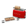 Smeg 4 Slice Toaster TSF02RDUK Red