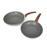 Chefline Gray Marble Forged Fry Pan, 2 pcs, 24 cm + 28 cm