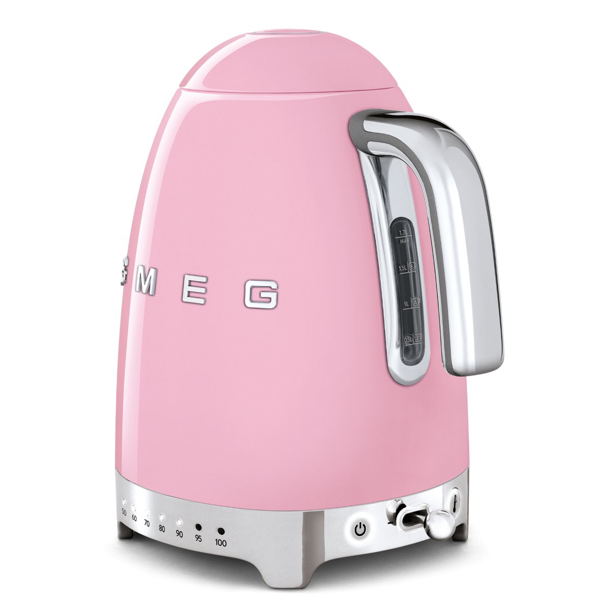 Smeg Stainless Steel Kettle KLF04PKUK 1.7LTR Pink