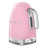 Smeg Stainless Steel Kettle KLF04PKUK 1.7LTR Pink